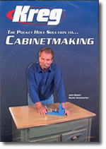 Pocket Hole Joinery Cabinetmaking with John Sillaots DVD